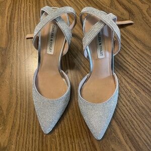 Chelsea & Violet Sparkly High Heels for Special Occasions